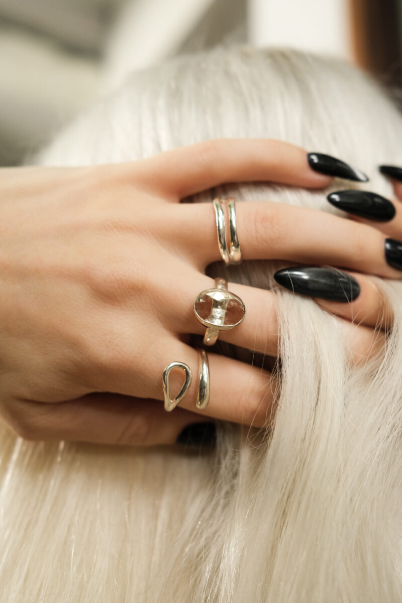 Green Quartz Ring (middle)