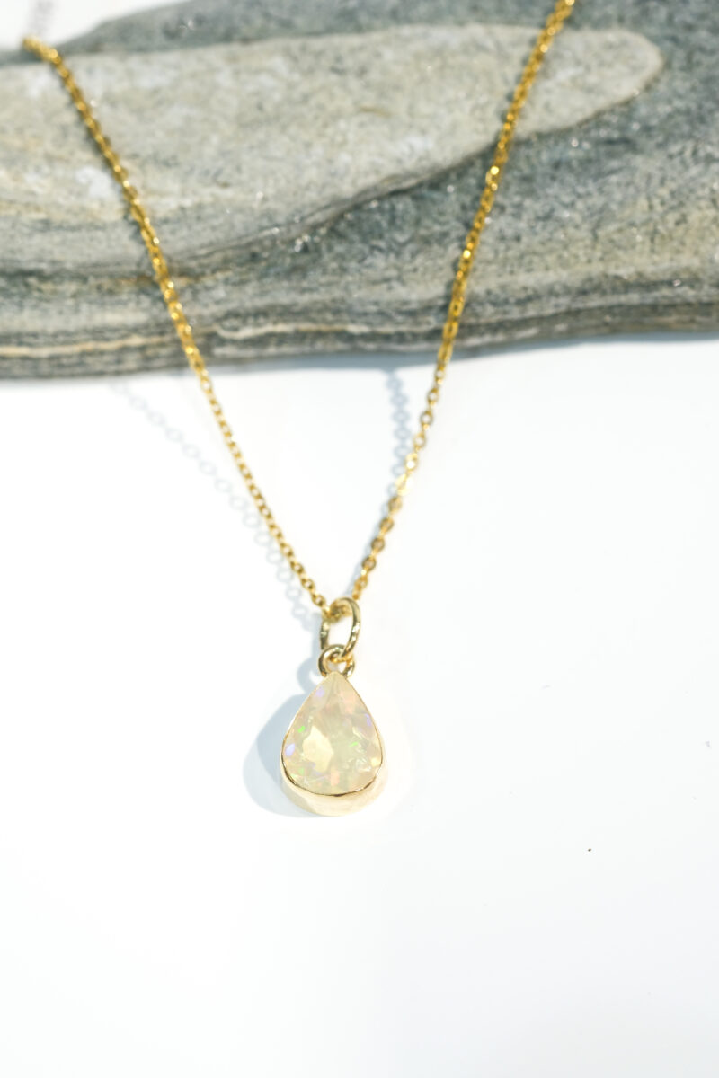 Opal Necklace ( Gold 10k)