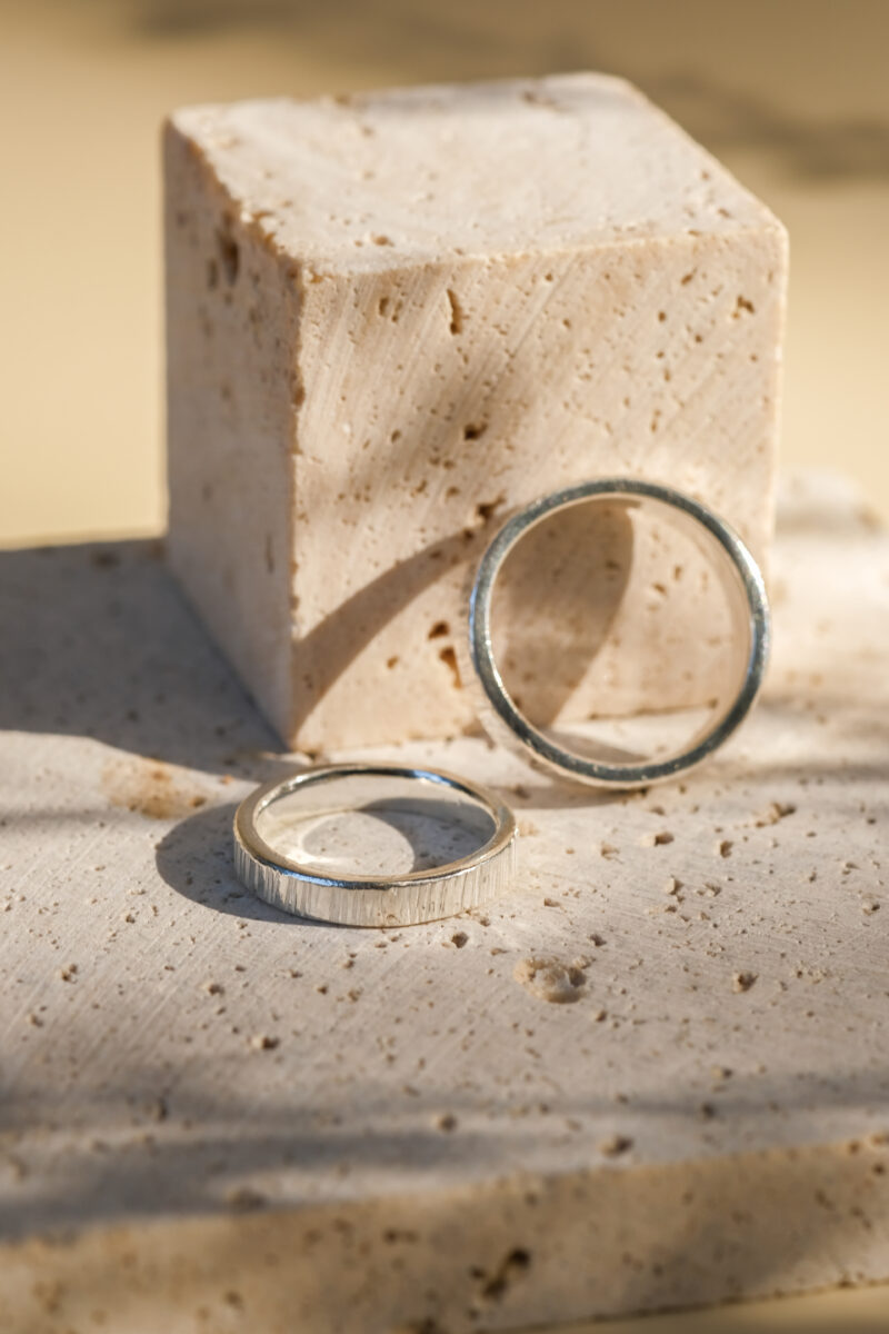 Silver Couple Ring