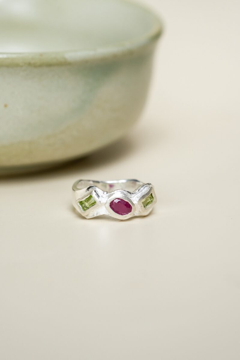 Mix Stones Ring