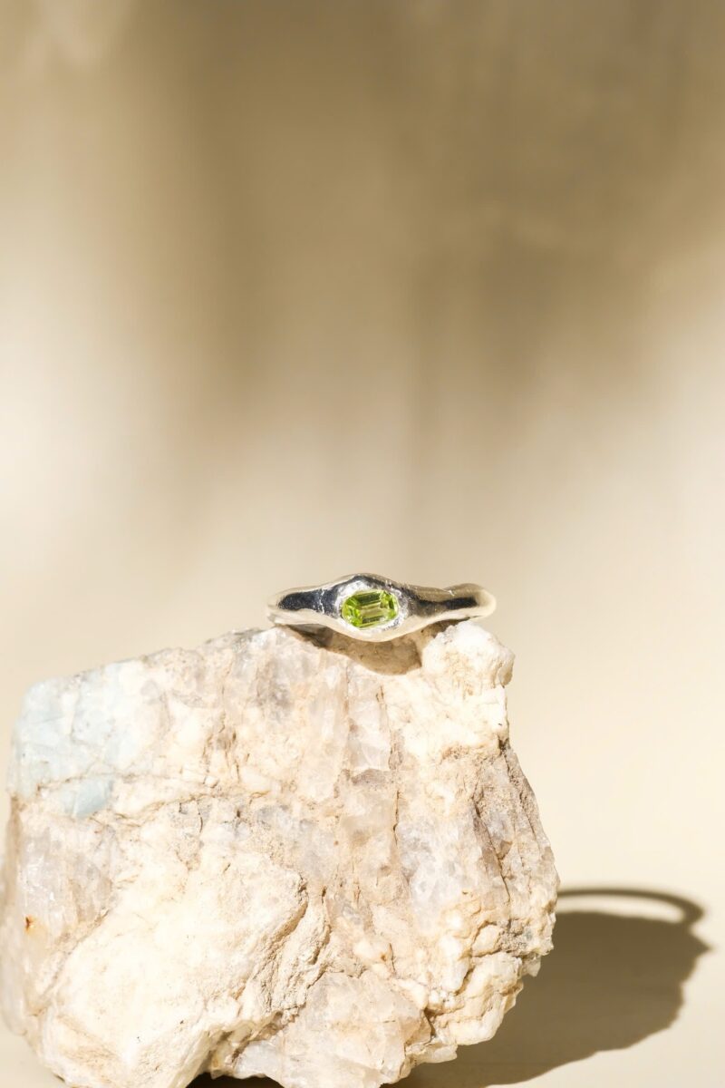 Peridot ring