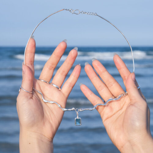 Aquamarine Necklace