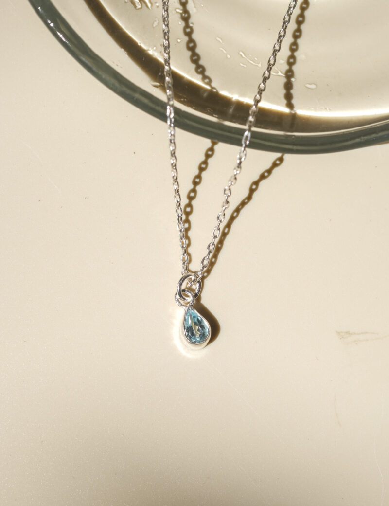Blue Topaz Necklace