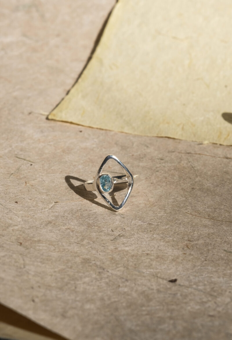 Blue Topaz Ring