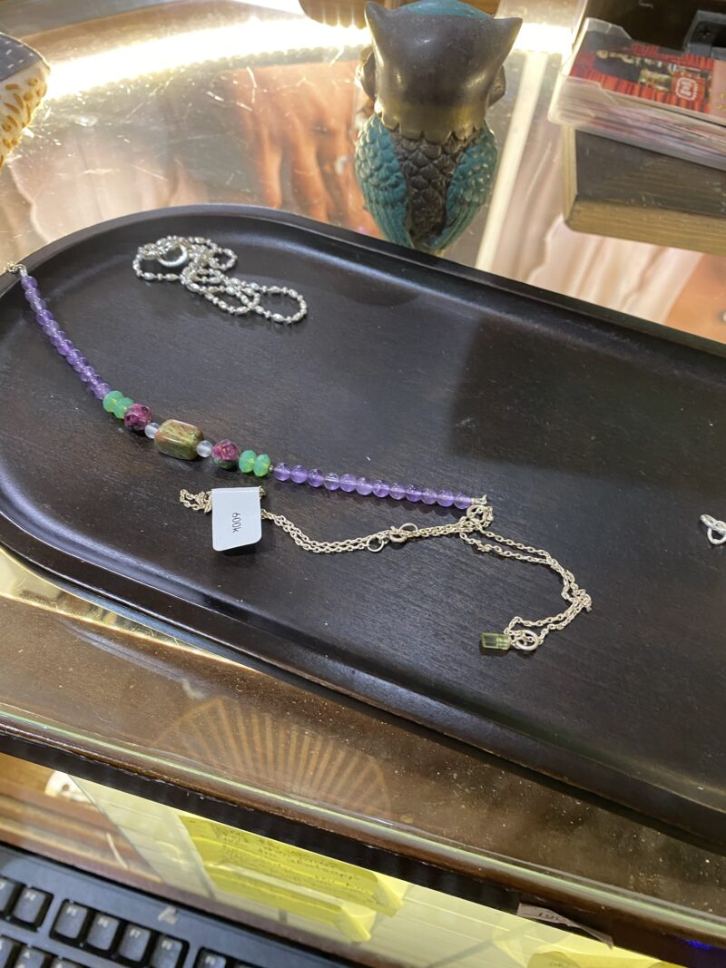 Peridot necklace