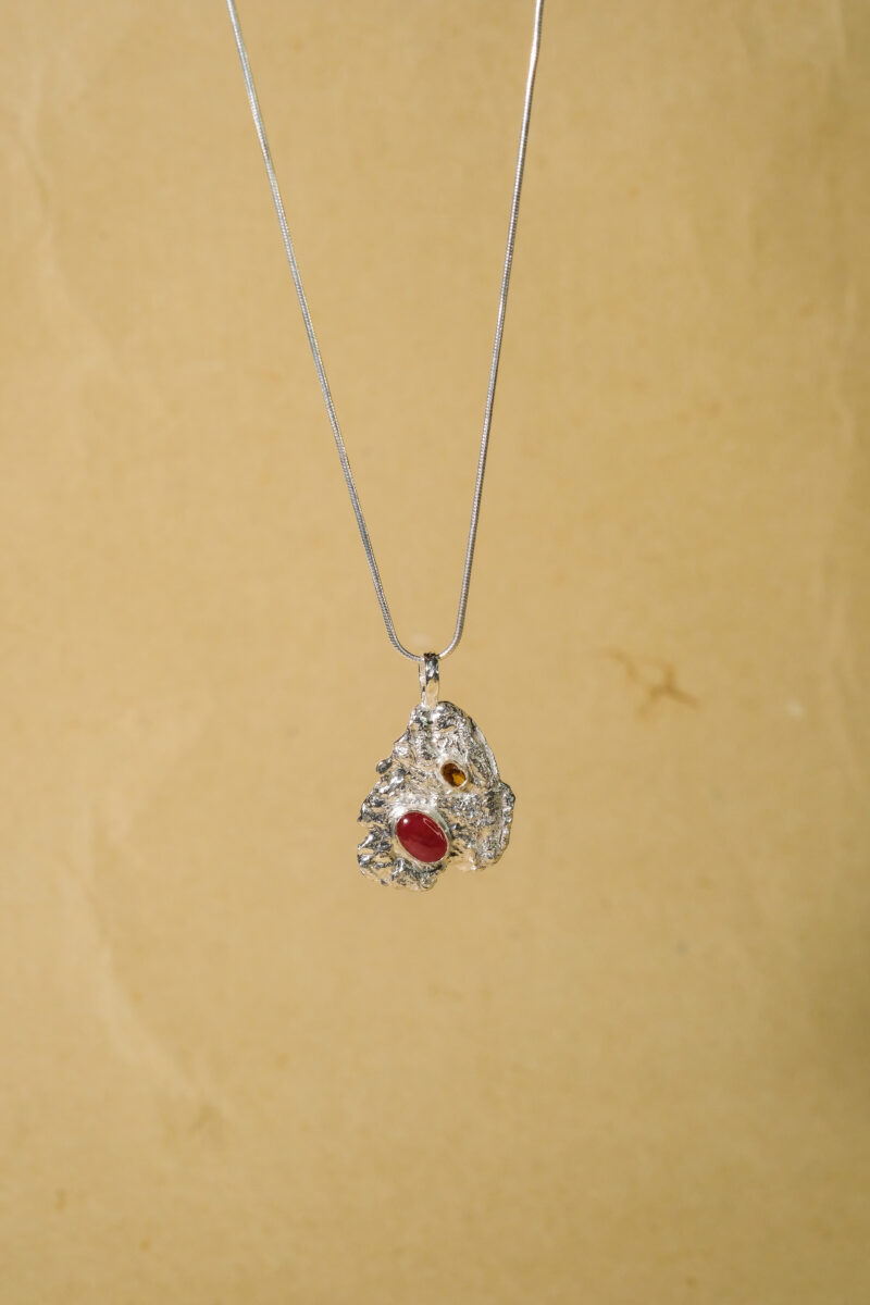 Ruby/ Tourmaline Necklace
