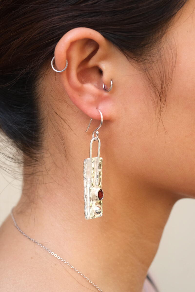 Garnet/ Spinel Earrings