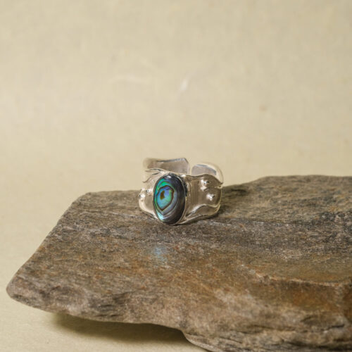 Abalone Shell Ring