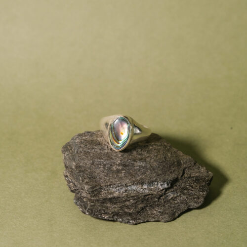 Abalone Shell Ring