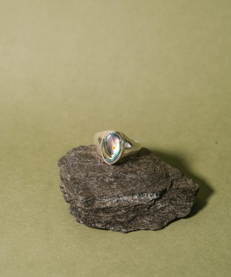 Abalone Shell Ring