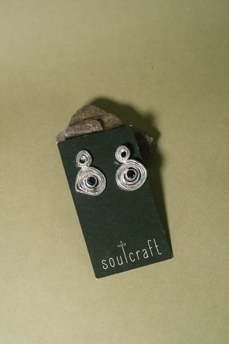 Blue Topaz Earrings