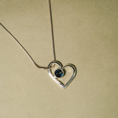 Blue Topaz Necklace