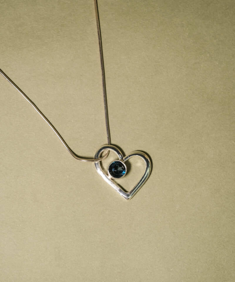 Blue Topaz Necklace